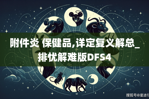 附件炎 保健品,详定复义解总_排忧解难版DFS4