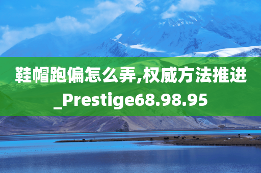 鞋帽跑偏怎么弄,权威方法推进_Prestige68.98.95