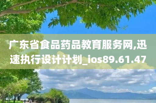 广东省食品药品教育服务网,迅速执行设计计划_ios89.61.47