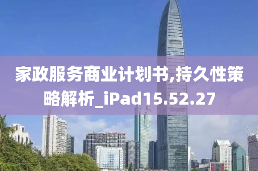 家政服务商业计划书,持久性策略解析_iPad15.52.27