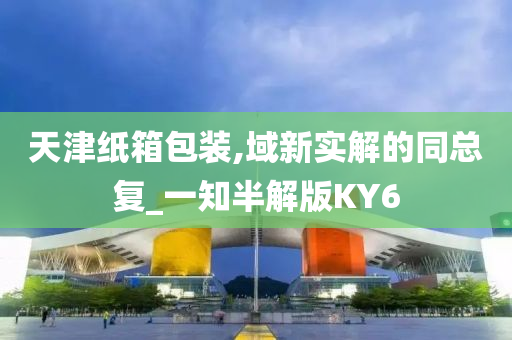 天津纸箱包装,域新实解的同总复_一知半解版KY6