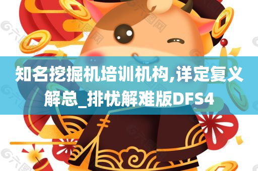 知名挖掘机培训机构,详定复义解总_排忧解难版DFS4