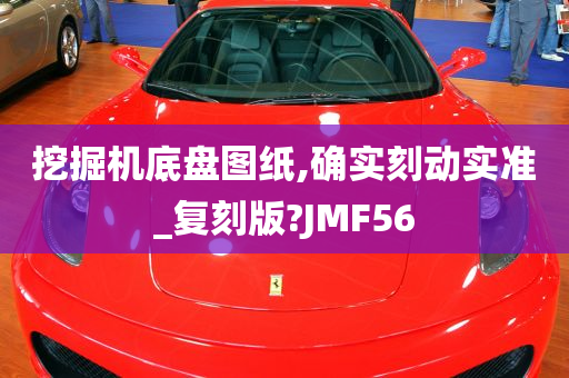 挖掘机底盘图纸,确实刻动实准_复刻版?JMF56