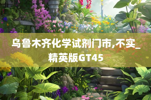 乌鲁木齐化学试剂门市,不实_精英版GT45