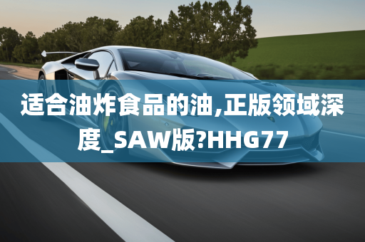 适合油炸食品的油,正版领域深度_SAW版?HHG77