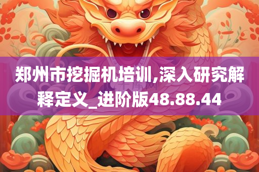 郑州市挖掘机培训,深入研究解释定义_进阶版48.88.44