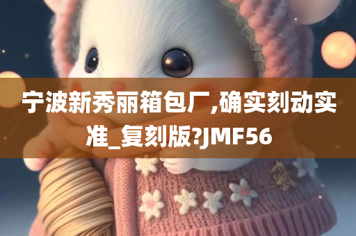 宁波新秀丽箱包厂,确实刻动实准_复刻版?JMF56