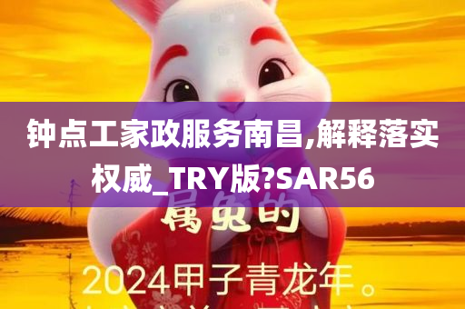 钟点工家政服务南昌,解释落实权威_TRY版?SAR56