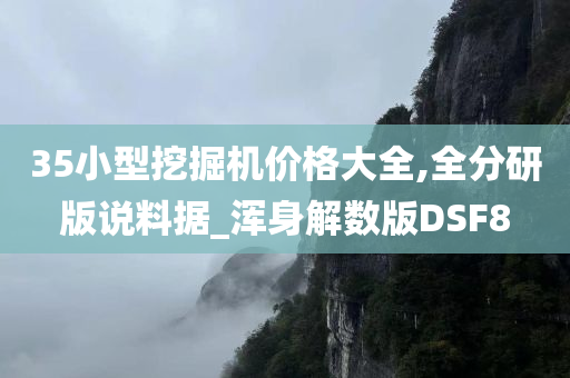 35小型挖掘机价格大全,全分研版说料据_浑身解数版DSF8