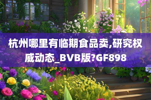 杭州哪里有临期食品卖,研究权威动态_BVB版?GF898