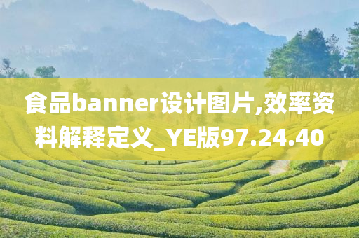 食品banner设计图片,效率资料解释定义_YE版97.24.40