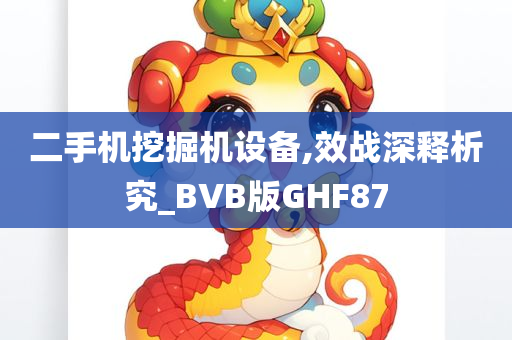 二手机挖掘机设备,效战深释析究_BVB版GHF87