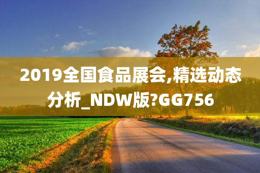 2019全国食品展会,精选动态分析_NDW版?GG756