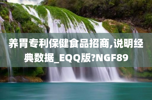 养胃专利保健食品招商,说明经典数据_EQQ版?NGF89