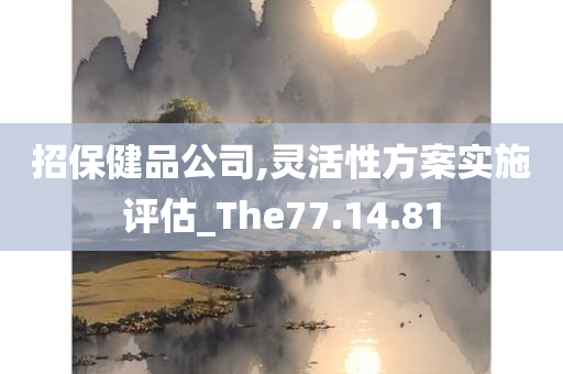 招保健品公司,灵活性方案实施评估_The77.14.81