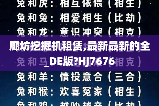 廊坊挖掘机租赁,最新最新的全_DE版?HJ7676