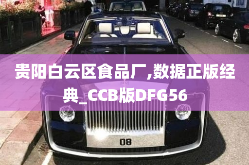 贵阳白云区食品厂,数据正版经典_CCB版DFG56