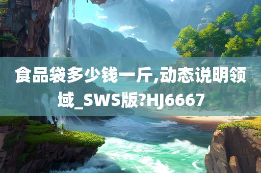 食品袋多少钱一斤,动态说明领域_SWS版?HJ6667