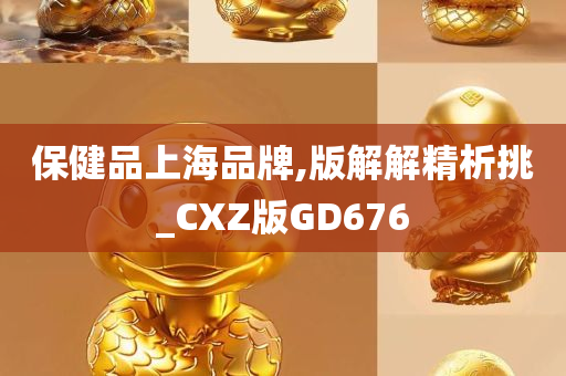 保健品上海品牌,版解解精析挑_CXZ版GD676