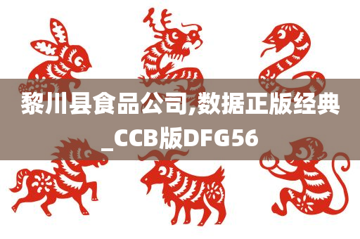 黎川县食品公司,数据正版经典_CCB版DFG56