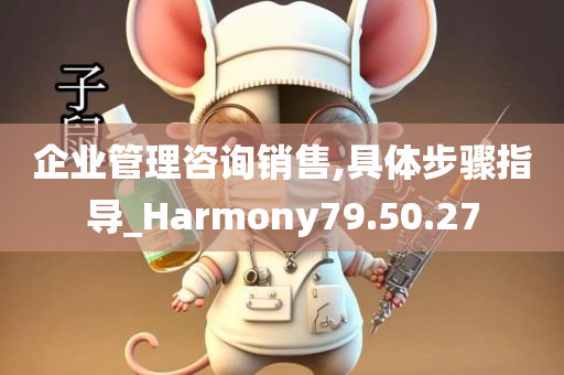 企业管理咨询销售,具体步骤指导_Harmony79.50.27