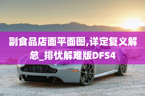 副食品店面平面图,详定复义解总_排忧解难版DFS4