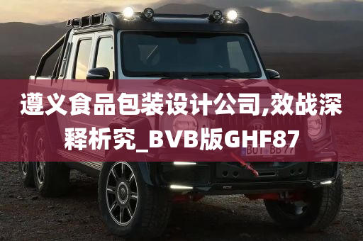 遵义食品包装设计公司,效战深释析究_BVB版GHF87