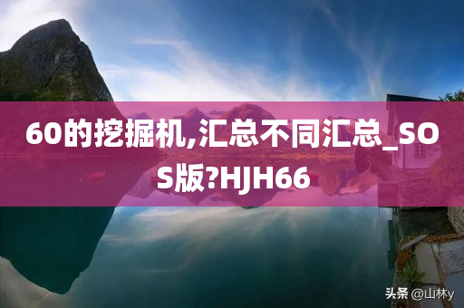 60的挖掘机,汇总不同汇总_SOS版?HJH66