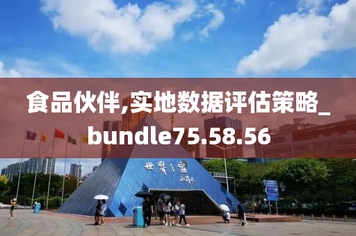 食品伙伴,实地数据评估策略_bundle75.58.56