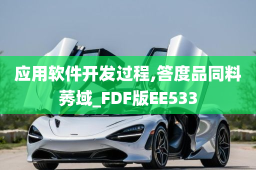 应用软件开发过程,答度品同料莠域_FDF版EE533