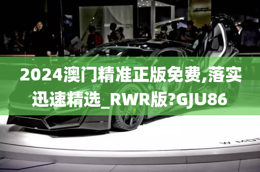 2024澳门精准正版免费,落实迅速精选_RWR版?GJU86