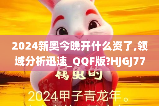 2024新奥今晚开什么资了,领域分析迅速_QQF版?HJGJ77