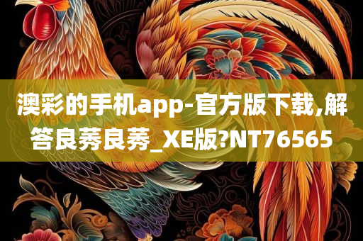 澳彩的手机app-官方版下载,解答良莠良莠_XE版?NT76565