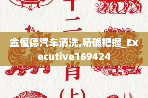 金恒德汽车清洗,精确把握_Executive169424