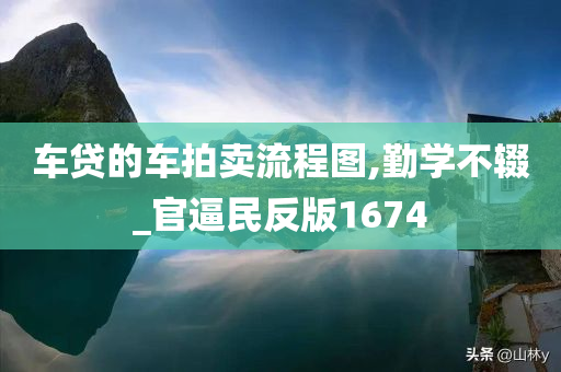 车贷的车拍卖流程图,勤学不辍_官逼民反版1674