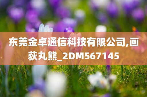 东莞金卓通信科技有限公司,画荻丸熊_2DM567145