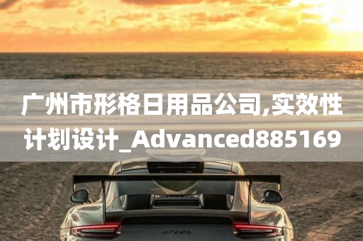 广州市形格日用品公司,实效性计划设计_Advanced885169