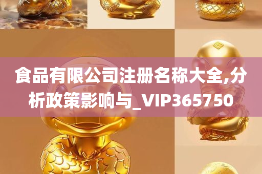 食品有限公司注册名称大全,分析政策影响与_VIP365750