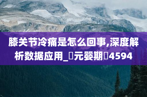 膝关节冷痛是怎么回事,深度解析数据应用_‌元婴期‌4594