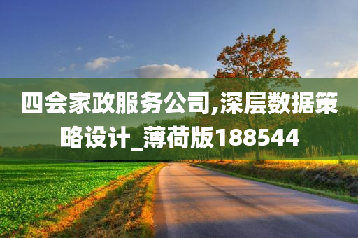 四会家政服务公司,深层数据策略设计_薄荷版188544