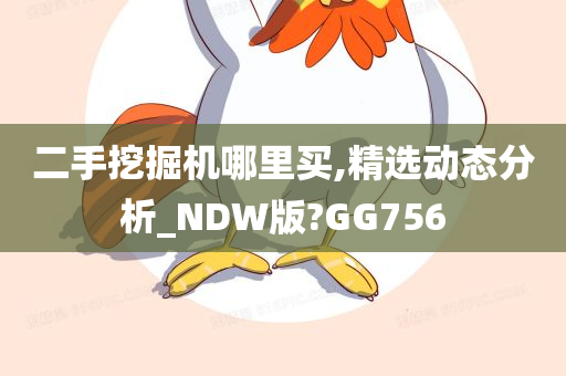 二手挖掘机哪里买,精选动态分析_NDW版?GG756