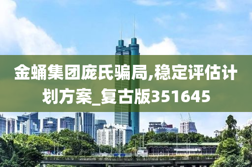 金蛹集团庞氏骗局,稳定评估计划方案_复古版351645