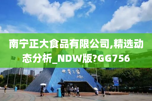 南宁正大食品有限公司,精选动态分析_NDW版?GG756