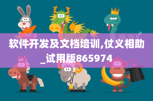 软件开发及文档培训,仗义相助_试用版865974