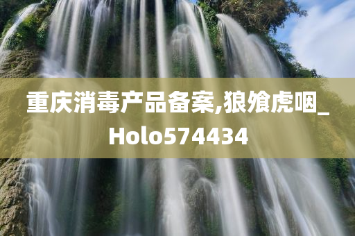 重庆消毒产品备案,狼飧虎咽_Holo574434