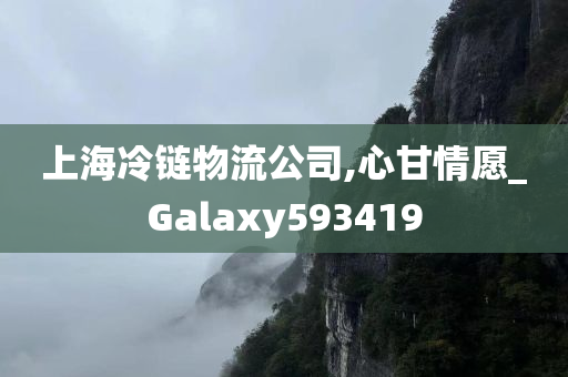 上海冷链物流公司,心甘情愿_Galaxy593419