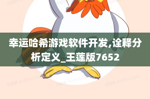 幸运哈希游戏软件开发,诠释分析定义_王莲版7652