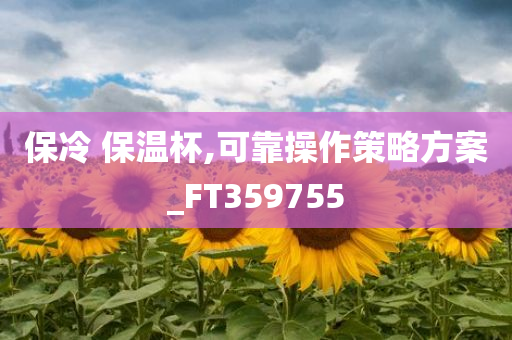 保冷 保温杯,可靠操作策略方案_FT359755