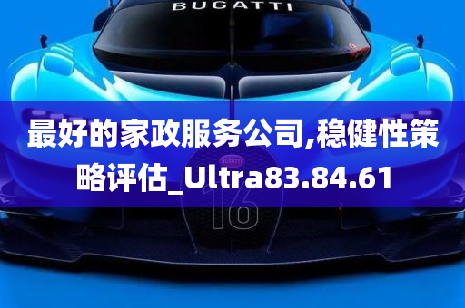 最好的家政服务公司,稳健性策略评估_Ultra83.84.61