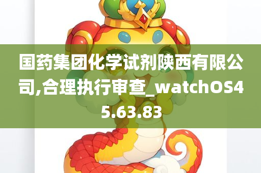 国药集团化学试剂陕西有限公司,合理执行审查_watchOS45.63.83